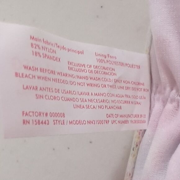 NWT 99 Degree Pink Floral Bikini Bottoms - Picture 6 of 6